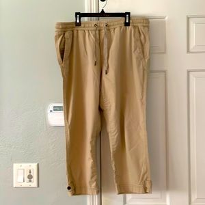 L.L. Bean Cropped Chinos Size L Womens